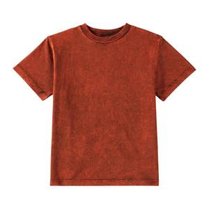 เสื้อยืดผู้ชายผ้าคอตตอนแบบ Reactive Washed สีติดทนนาน ไม่ซีดจาง แต่เนื้อผ้านุ่ม กระบวนการซักแบบ Deep Wash ดีไซน์ Distressed ทันสมัย คุณภาพสูง - Product Image 1