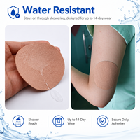 Patch adhésif personnalisé pour capteur de surveillance de la glycémie CGM Freestyle Libre 2 Libre 3 Formes multiples