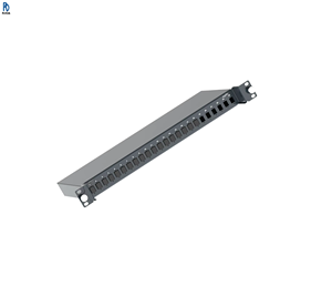 Actfm1ublc48u Panel de estantería de 1U, sin blindaje, fibra óptica, gris oscuro 480 mm, 480 mm de ancho - Product Image 1