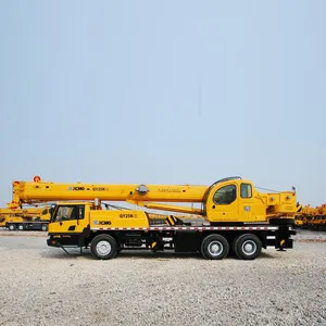Guindaste de caminhão móvel hidráulico de 25 toneladas de marcas chinesas qy25k qy25k-ii para venda