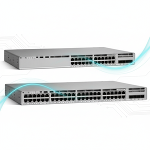 สำหรับสวิตช์เครือข่าย Cisco 9300L C9300L-48P-4G-E แบบ 48 พอร์ต Gigabit PoE+ พร้อมพอร์ต 4x 1G SFP Essentials สำหรับธุรกิจขนาดเล็กและขนาดกลาง - Product Image 5