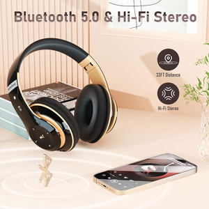 6S Có Thể Gập Lại Hifi Stereo Tai Nghe 6 Eq Chế độ 40 Giờ Thời Gian Phát Lại <span class=keywords><strong>Microphone</strong></span> Mềm Miếng Đệm Tai Nghe T/FM LED JL Không Dây Earbuds - Product Image 2