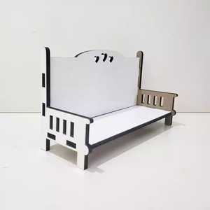 Material <span class=keywords><strong>MDF</strong></span> sublimación espacios en blanco bancos marco de fotos para regalos de decoración del hogar conmemorativos - Product Image 2
