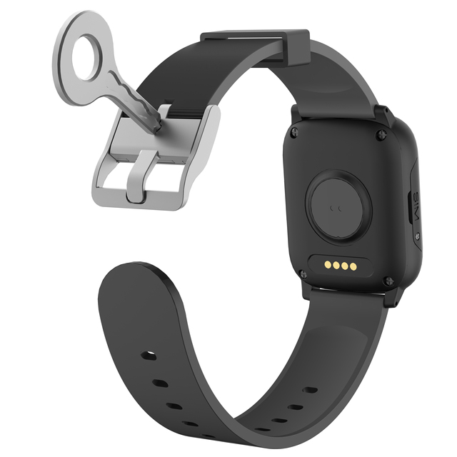 Locker Silicone Watch Straps Easy Lock , Smart Watch Strap Lock