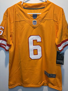 Nouveau maillot de football américain brodé 2026 des Buccaneers de Tampa Bay – Baker Mayfield, Bucky Irving, Emeka Egbuka, <span class=keywords><strong>Chris</strong></span> Godwin Jr, Tom Brady - Product Image 2