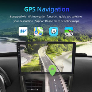 Autoradio tactile sans fil 9 pouces avec CarPlay, Android Auto, GPS et Bluetooth pour Peugeot 207 207CC 2006-2015 - Product Image 2
