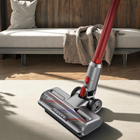 Tête de brosse motorisée à turbine LED laser réutilisable, compatible avec les aspirateurs sans fil V7 - Pièces d'accessoires pour tapis et sols