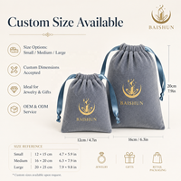 Pochette en velours vert sauge avec cordon de serrage, ruban personnalisé avec inscription dorée, bracelet en perles, boucles d'oreilles, anti-rayures, OEM, biodégradable, luxe