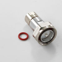 Werkseitige Lieferung Super flex 1/2 HF-Stecker 90-Grad-Klemme 1/2 Kabel N Typ Mini DIN 4.3-10 7/16 Din-Stecker Buchse 1P