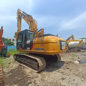 Escavadeira de esteira Caterpillar usada de 25 toneladas CAT 325D/L, boa condição de trabalho, escavadeira de esteira de segunda mão, venda rápida