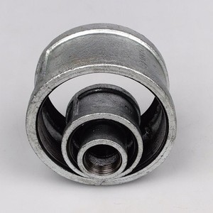 Ống kết nối ổ cắm thép không gỉ 270 nửa/đầy đủ chủ đề ổ cắm với mạ kẽm dễ uốn sắt ống phù hợp - Product Image 5