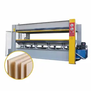 Woodworking Pressing Melamine Board Wood Veneer Hot Press Machinery