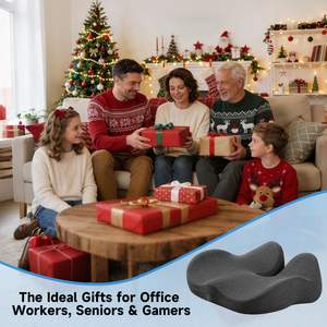 Hot Selling Lumbar Back Support Chair Comfortable <b>Massage</b> Pillow Memory Foam Orthopedic Seat <b>Cushion</b> - Product Image 6