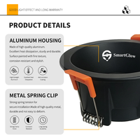 Prix d'usine – Nouveau spot LED moderne ultra-plat anti-éblouissement en aluminium moulé sous pression pour ampoules MR16 GU10 – Boîtier de projecteur LED