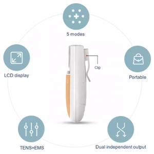 2023 Neues Massage produkt 5 Modi Tens Ems Physiotherapie Puls körper massage gerät Patch Muskel massage instrument - Product Image 4