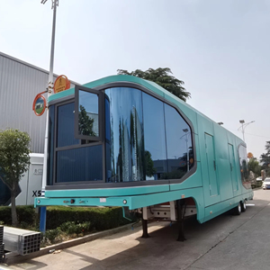 Maisons de remorque mobiles extérieures pour le bureau et les vacances avec roues NOUVEAU Design de remorque Maison mobile pour le voyage en vente - Product Image 1