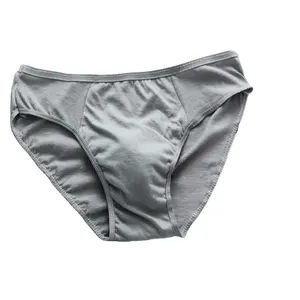 Disposable Underwear For Men Casual Cotton Breathable Briefs Comfortable Gray White Underwear For Men