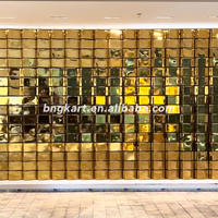 Papan Display Matriks Putar Persegi Berkualitas Terbaik, Dapat Disesuaikan, untuk Iklan Dalam dan Luar Ruangan Komersial