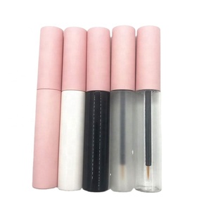 5ml 10ml Plastic Mascara Tube with Eyelash Wand Pink Mascara Container with Cap - Product Image 2