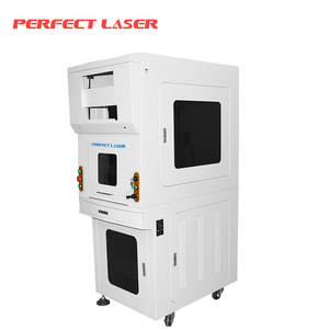 Machine de marquage laser Perfect Laser 20W pulsée pour bijoux en or et argent, découpe et gravure avec cabinet entièrement fermé, prix abordable - Product Image 2