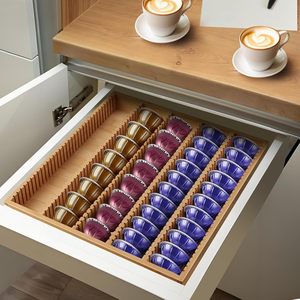 Organizador de Cápsulas de Café Compatible con <span class=keywords><strong>Nespresso</strong></span> Vertuo/Vertuoline, Soporte para Cápsulas K-Cup - Product Image 6