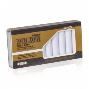 SANDA Disposable Cigarette Filter Tips SD-25 Cone Shape Paper Material 24PCS Box Stable Filtration Smooth <b>Draw</b> - Product Image 2