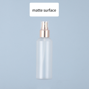 Stock Oblique Shoulder Frosted Empty <strong>Plastic</strong> <strong>Bottle</strong> with Pump 30ml <strong>60ml</strong> 100ml 200ml for Shampoo Serum Custom <strong>Label</strong> - Product Image 4