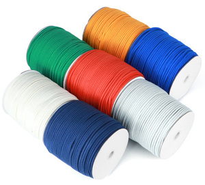 Cordón Trenzado de Algodón Suave para Sudaderas y Bolsillos, Cuerda de 4 mm para Bolsos, Prendas, Zapatos y Textiles para el Hogar - Product Image 1