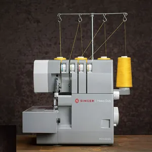 SINGER 0405 máquina de coser Overlock doméstica de alta velocidad máquina de coser maquinaria de ropa
