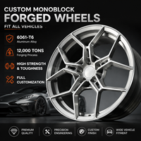 Jantes sport forgées sur mesure GW, usinées CNC, en alliage, 19, 20, 21 pouces, 5x112, 5x120 pour BMW M3 M4 Audi RS4 Tesla Model 3 Y