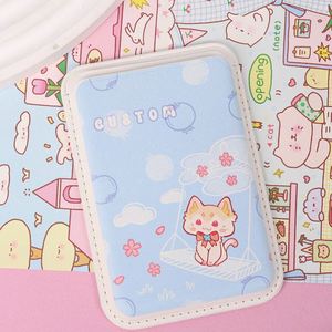 Portefeuille de téléphone en cuir PU magnétique avec logo personnalisé, porte-cartes magnétique personnalisé, portefeuille magnétique personnalisé pour iPhone - Product Image 3
