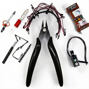 Mini Pliers Steel Serrated Jaw Wire Cutters Strippers Model <b>Tool</b> for Electronic DIY Parts RC Helicopter FPV Drone Cutting - Product Image 3