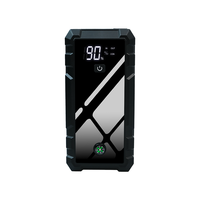 Démarreur de Voiture Portable 12V, Booster de Batterie d'Urgence Multifonction, Chargeur Rapide, Batterie Externe avec Lumière LED