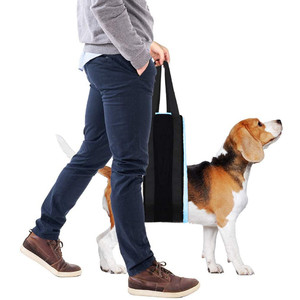 Dog Assist Harness Oxford Cloth Supportive Walking Aid For Senior Dogs Postoperative Recovery Blue Gray Rose Red S L - Product Image 3