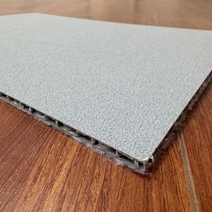 Tissu de lamination vert 3 mm 1250 g/m² ignifuge, imperméable, anti-rayures, en PP alvéolaire, protection de <span class=keywords><strong>sol</strong></span> découpable - Product Image 1