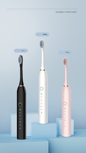 Spazzolino Elettrico Ionico per Adulti, Set da Coppia a Sei Velocità, Ricaricabile, Impermeabile IPX7, Portatile da Viaggio, Setole Morbide - Product Image 6