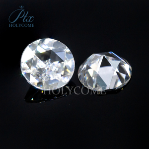 Moissanita Suelta Holycome Wuzhou D EF GH <span class=keywords><strong>IJ</strong></span>, Corte Rosa, VVS, para la Elaboración de Joyas - Product Image 4