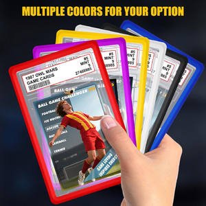 Protection de pare-chocs en silicone de qualité supérieure pour cartes de sport, basket-ball, football, vente en gros, pour cartes de collection PSA, cartes classées - Product Image 5