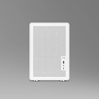 Boîtier d'ordinateur PC en verre personnalisé LY pour les joueurs, boîtier vide en alliage d'aluminium, tour moyenne MATX, mini ventilateur de refroidissement, produit en stock