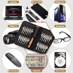 Wholesale 25 in 1 <b>Mini</b> Screwdriver Set Electronic Torx Opening Repair <b>Tools</b> <b>Kit</b> for Camera Watch PC - Product Image 6