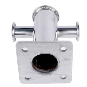 Stainless Steel Boat Fitting Single Cross Cleat 316 Marine Hardware for <b>Yacht</b> Boat Deck Use - Product Image 1