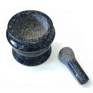 Cuenco para guacamole <span class=keywords><strong>Molcajete</strong></span> Juego de mortero y Maja de granito clásico Mortero y Maja <span class=keywords><strong>Piedra</strong></span> natural - Product Image 6