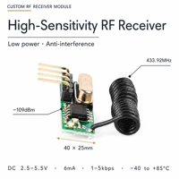 Module de télécommande 433 MHz et Sub 1G à prix avantageux