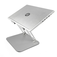 Draagbare opvouwbare laptopstandaard van aluminiumlegering, in hoogte verstelbare computerhouder voor MacBook Pro Air Notebook Desk