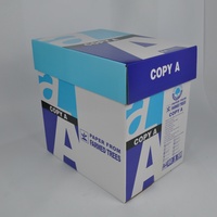 Papier copie de haute qualité 80g A4, papier d'impression en pâte de bois, 500 pages, papier de bureau A3, fabricant OEM