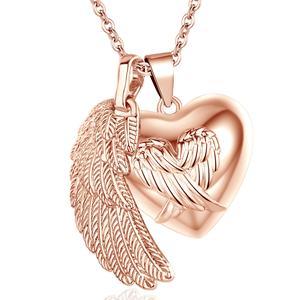 Boules d'harmonie d'ange plaquées argent pour bébé, 2 pièces, en forme <span class=keywords><strong>de</strong></span> cœur, carillon <span class=keywords><strong>de</strong></span> <span class=keywords><strong>grossesse</strong></span>, nouveauté - Product Image 5