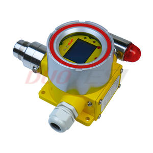 DUOTESI Sabit Amonyak Gazı Kaçak Dedektörü, Sesli+Işıklı Alarm, Yüksek Hassasiyetli Alüminyum Alaşımlı Yapı - Product Image 3