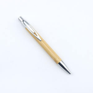 الترويجية رخيصة الطباعة الترويجي الايكولوجية ودية كرة خشبية القلم مع شعار مخصص - Product Image 3