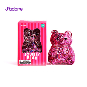 Balle anti-stress à rebond lent série Ours Créatif Jadore, jouet de décompression souple non toxique, jouets sensoriels à succès - Product Image 1