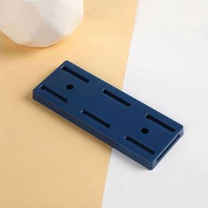 Support mural adhésif 5 couches en plastique sans perçage pour prises, avec logo personnalisé - Product Image 2